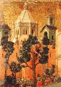Duccio di Buoninsegna Entry into Jerusalem Spain oil painting reproduction